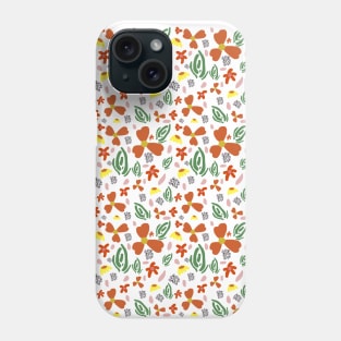 Fine Floral Foliage Phone Case