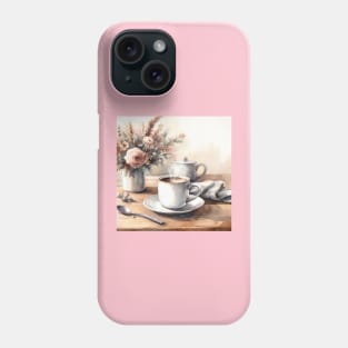 Morning coffee Phone Case