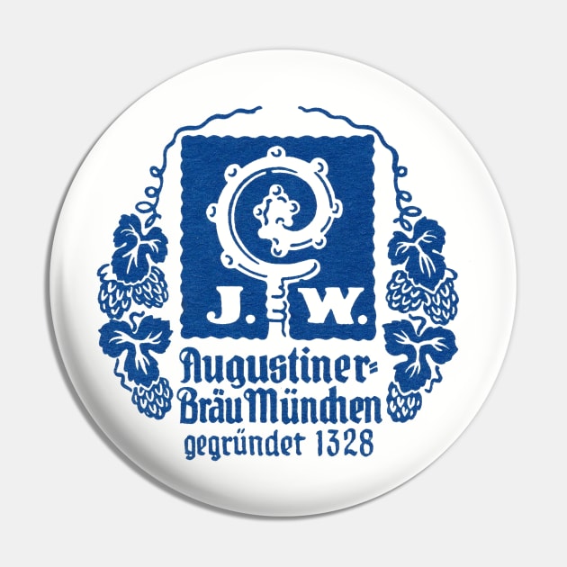 Augustiner Brau Munich Pin by MindsparkCreative