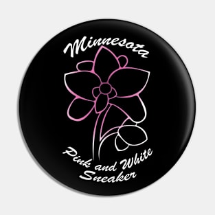 Minnesota - Pink and White Sneaker Pin