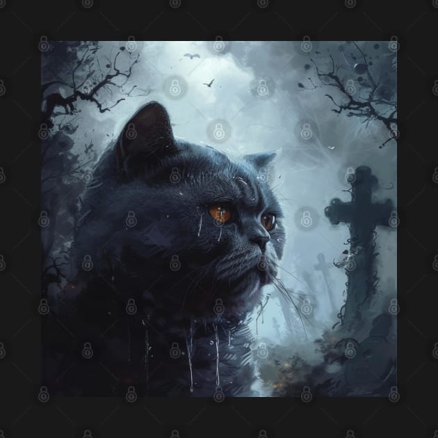 British Shorthair Memorial by Enchanted Reverie