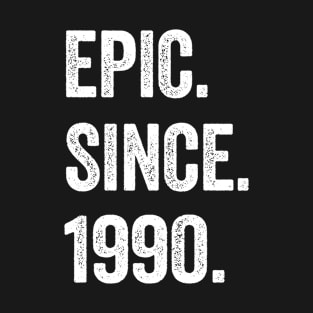 34 Years Old Epic Since 1990 34th Birthday T-Shirt