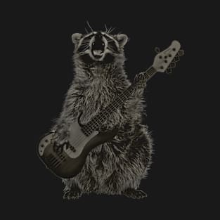 raccoon playing guitar T-Shirt