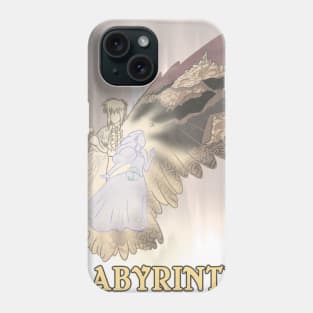 Labyrinth poster silhouettes Phone Case