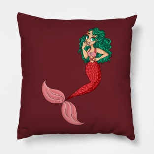 Mermaid Lagoon - Bubbly Sea Siren Pillow