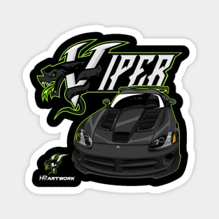 DODGE VIPER SRT 10-BLACK Magnet