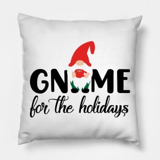 Cheeky Christmas Gnomes II Pillow