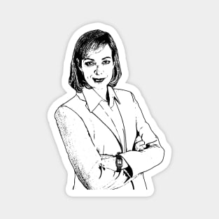 CJ Cregg The West Wing Magnet