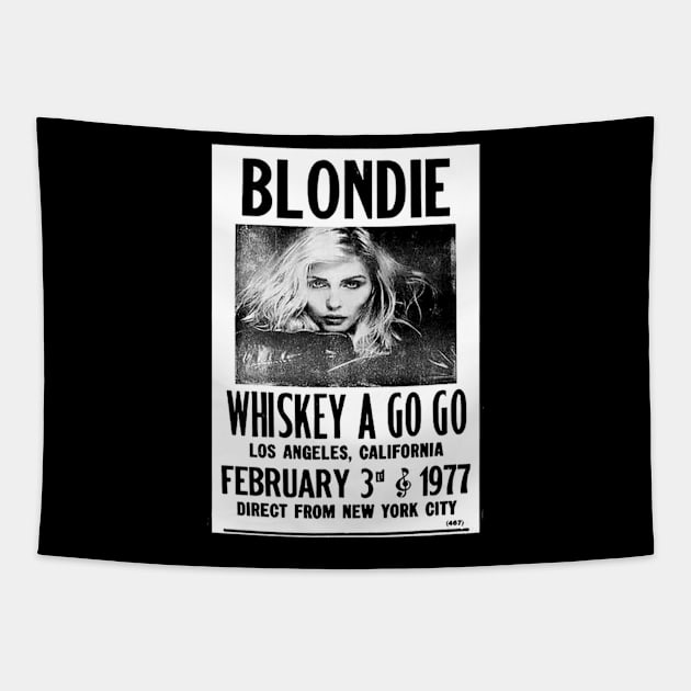 blondie 1977 Tapestry by MSDO-RRC