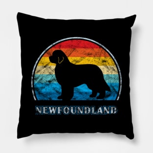 Newfoundland Vintage Design Dog Pillow