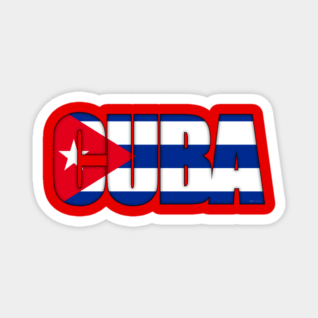 Cuba Magnet by SeattleDesignCompany