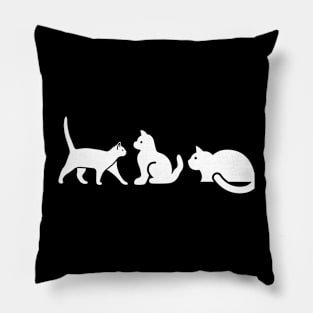 Cat lover, Gift for her, Cat lover gift, Girlfriend gift Pillow