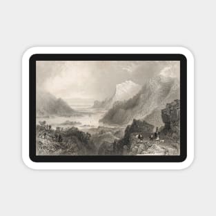 Approach to Killarney, Ireland, 1841 Magnet