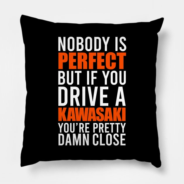 Kawasaki Owners Pillow by VrumVrum
