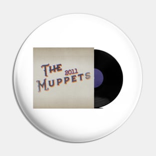 RETRO VINYL THE MUPPETS 2011 Pin