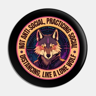 The Lone Wolf Pin