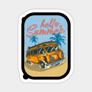 hello summer Magnet