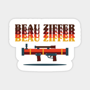 Beau Ziffer 60s Magnet