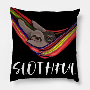 Sloth Slothful Pillow