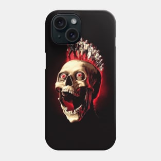 Mohawk Skull Phone Case