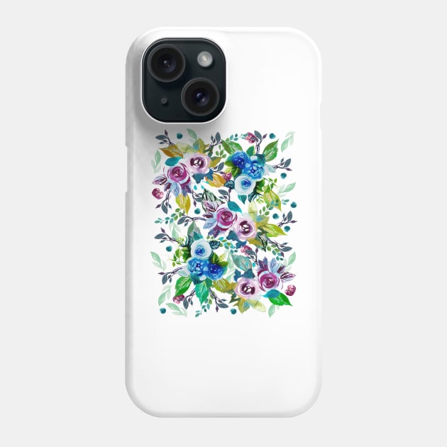 Rose garden I Phone Case by IngaDesign