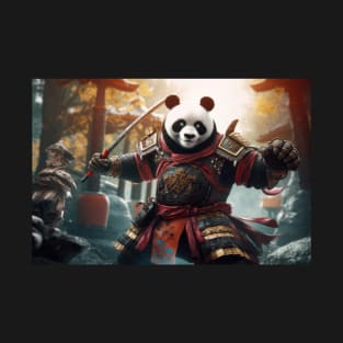 Panda Samurai: Guardians of the Forest T-Shirt