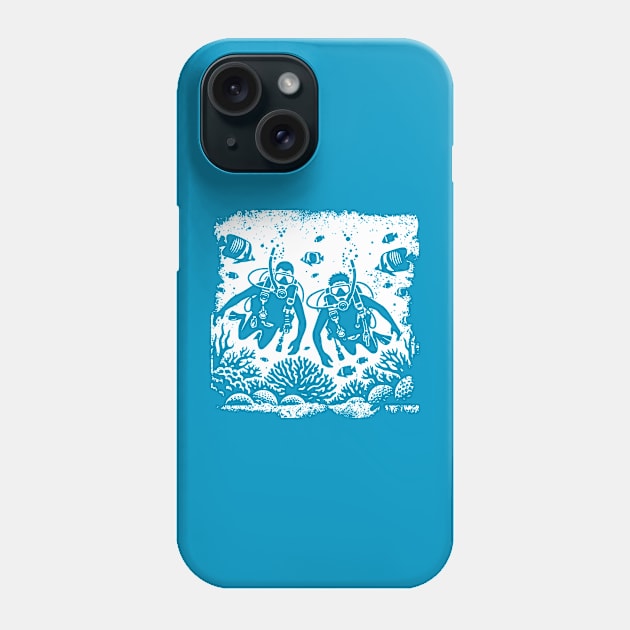 The SCUBA Divers Phone Case by JSnipe