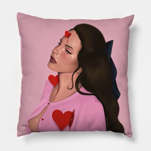 LA Three Heart NA Pillow