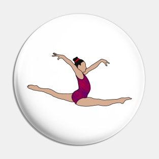 Leanne Wong Gymnastics Drawing Pin