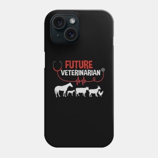 Future Veterinarian Vintage Phone Case