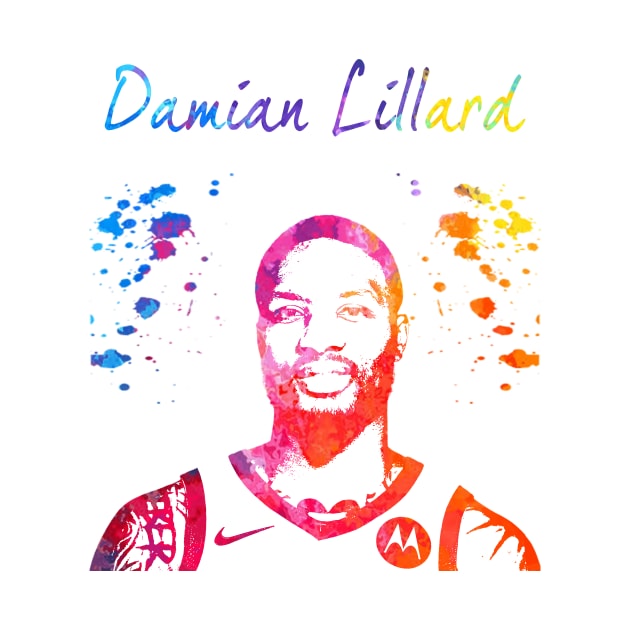 Damian Lillard by Moreno Art