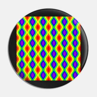 Pride Rainbow Pattern #2 Pin