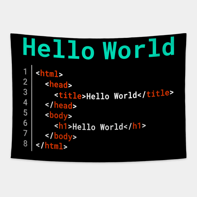 Hello World | HTML Tapestry by MrDrajan