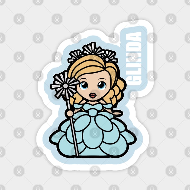 Glinda Tooniefied Magnet by Tooniefied