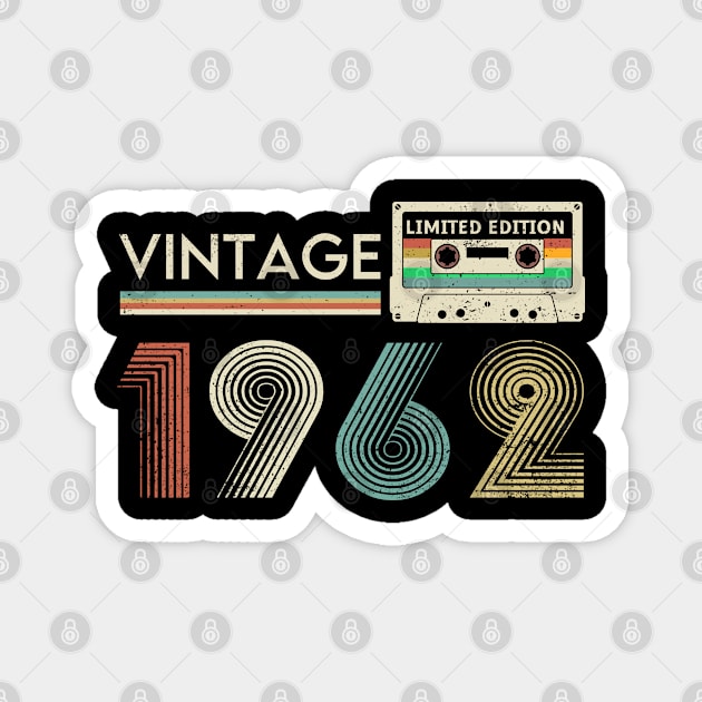 Vintage 1962 Limited Cassette Magnet by xylalevans