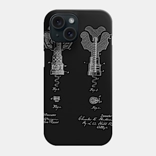 Corkscrew Vintage Patent Drawing Phone Case