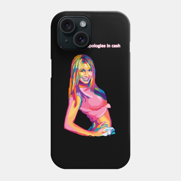 Money Cash Meme Pop Art Phone Case by SiksisArt