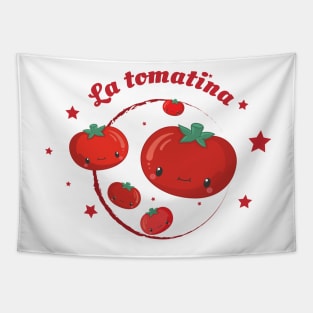 La Tomatina Tapestry