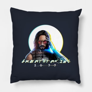 Cyberpunk 2077 Keanu Reeves Pillow