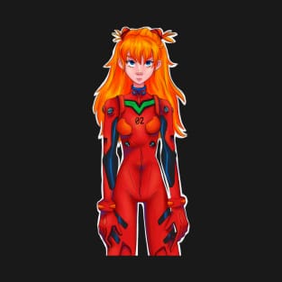 Asuka Langley (Neon Genesis Evangelion) T-Shirt