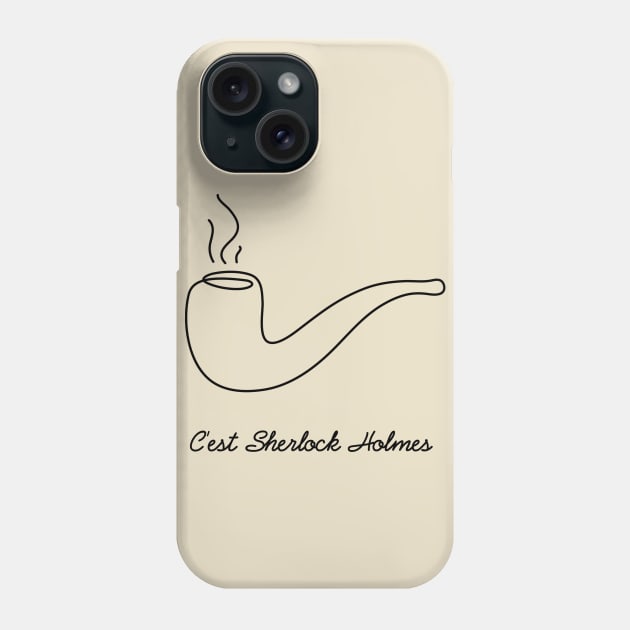 This is Sherlock Phone Case by tugrulpeker