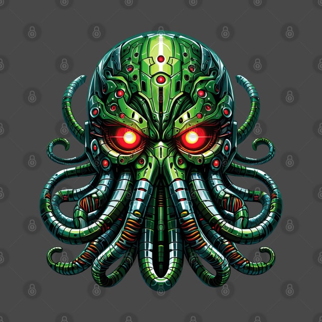 Biomech Cthulhu Overlord S01 D25 by Houerd