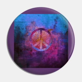 Peace symbol III Pin