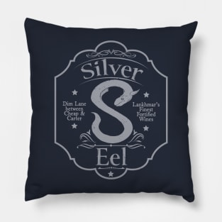 Silver Eel silver Pillow