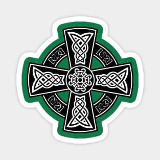 Celtic High Cross Decorative Knotwork 1 Magnet