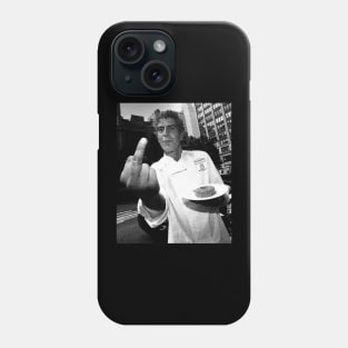 Anthony Bourdain middle finger Phone Case