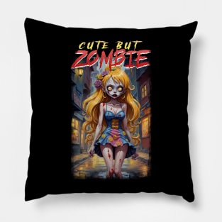 Cute But Zombie 06 Pillow