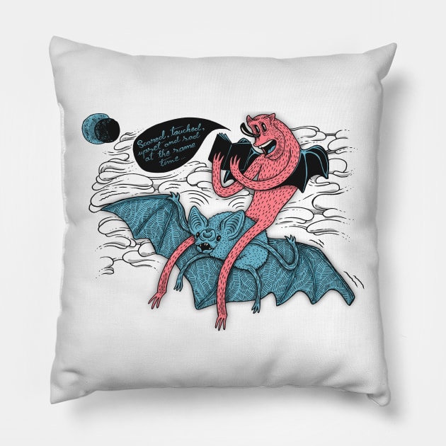 Bat Pillow by mrcapdevila