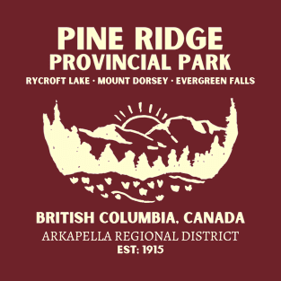 Pine Ridge Provincial Park T-Shirt