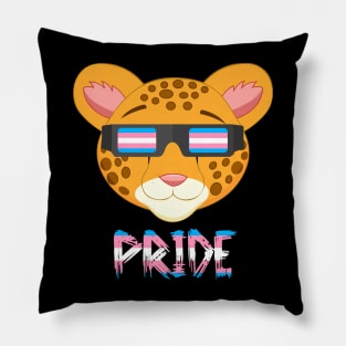 Leopard Transgender Flag Lgbt Pillow